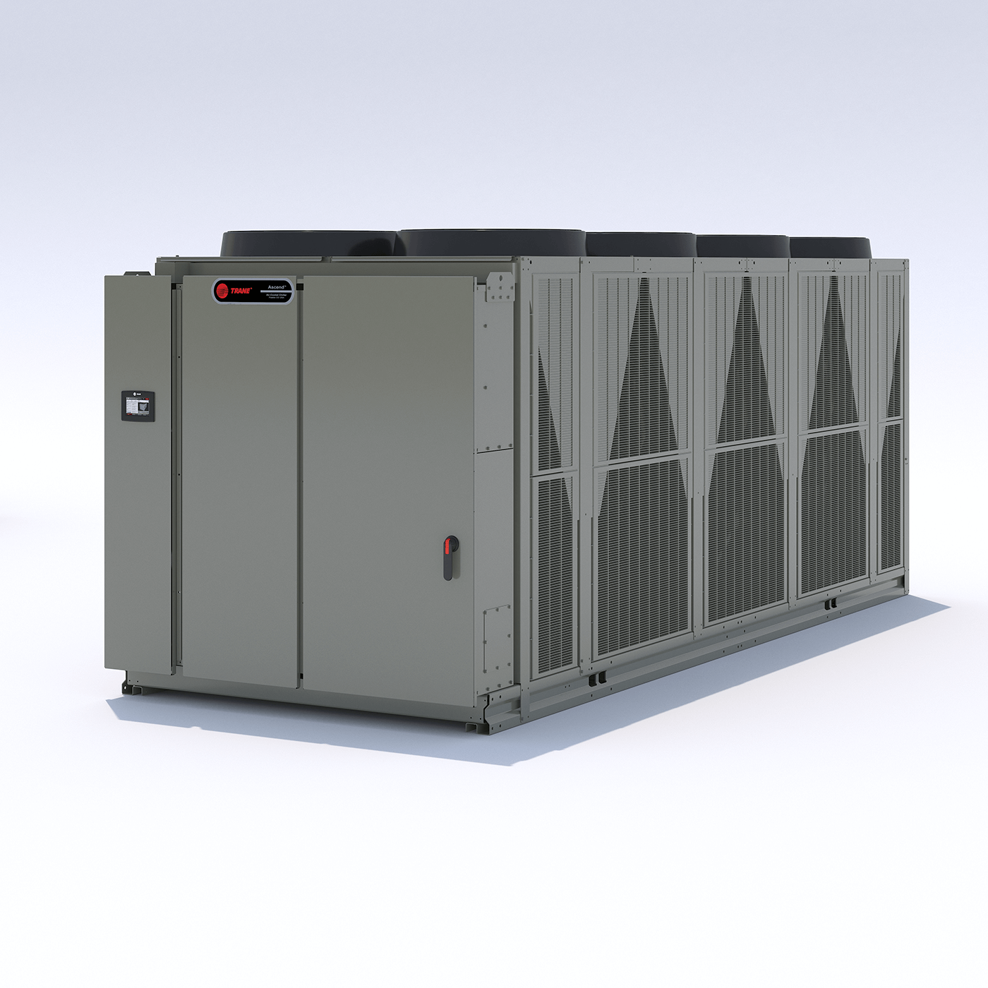 Ascend® Air-Cooled Chiller with Free Cooling (150-550 tons) enabled by Symbio® 800